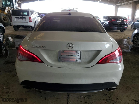 2014 Mercedes-Benz CLA-Class CLA 250 with VIN WDDSJ4EB0EN027450, listed as a Copart auction lot 43827955 with 122,736 mi miles and Salvage Title. Bid and sale history available at carsss.com. Image 6.