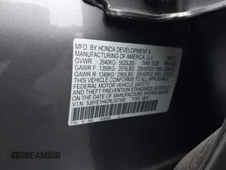 2024 Acura MDX Technology with VIN 5J8YE1H42RL007580, listed as a IAAI auction lot 42554211 with 24,978 mi miles and . Bid and sale history available at DreamBid. Image 9.