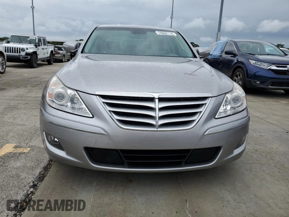 2011 Hyundai Genesis with VIN KMHGC4DF8BU119255, listed as a Copart auction lot 74862114 with 108,318 mi miles and Salvage Title. Bid and sale history available at carsss.com. Image 5.
