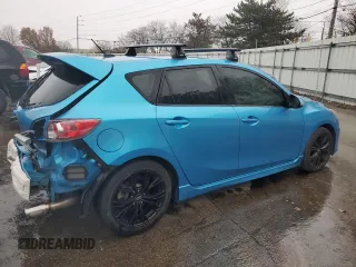 2010 Mazda 3 Mazdaspeed3 Sport with VIN JM1BL1H3XA1205809, listed as a Copart auction lot 80446834 with 103,872 mi miles and Salvage Title. Bid and sale history available at DreamBid. Image 3.