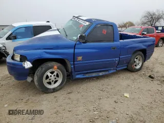 1996 Dodge 1500 z VIN 1B7HC16ZXTS716337, wystawiony jako Copart lot #85169494 z przebiegiem 109 876 mil mil oraz Szkoda całkowita • Salvage title. Historia ofert i sprzedaży dostępna na DreamBid. Obrazek 1.