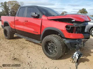 2019 Ram 1500 Rebel with VIN 1C6SRFET3KN841974, listed as a Copart auction lot 47347895 with 127,124 mi miles and Salvage Title. Bid and sale history available at carsss.com. Image 4.