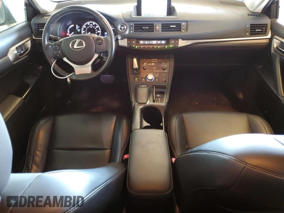 2014 Lexus CT 200h with VIN JTHKD5BH9E2194955, listed as a Copart auction lot 64379975 with 60,875 mi miles and Salvage title. Bid and sale history available at DreamBid. Image 8.