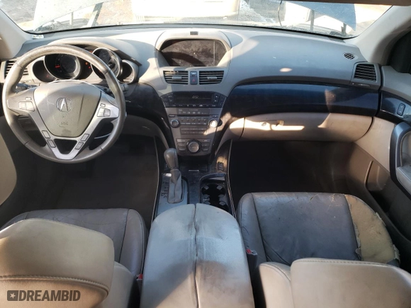 2008 Acura MDX Tech Pkg with VIN 2HNYD28358H523646, listed as a Copart auction lot 43037315 with 208,587 mi miles and Salvage Title. Bid and sale history available at carsss.com. Image 8.