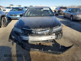 2017 Acura TLX Technology with VIN 19UUB1F53HA007651, listed as a Copart auction lot 47892255 with 76,256 mi miles and Salvage Title. Bid and sale history available at DreamBid. Image 5.
