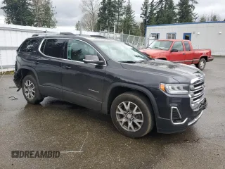 2020 GMC Acadia SLT with VIN 1GKKNULS6LZ182791, listed as a Copart auction lot 50837805 with 36,972 mi miles and Salvage Title. Bid and sale history available at DreamBid. Image 4.