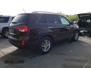 2015 Kia Sorento LX with VIN 5XYKTCA65FG617496, listed as a Copart auction lot 54191635 with 118,977 mi miles and Clean Title. Bid and sale history available at carsss.com. Image 3.