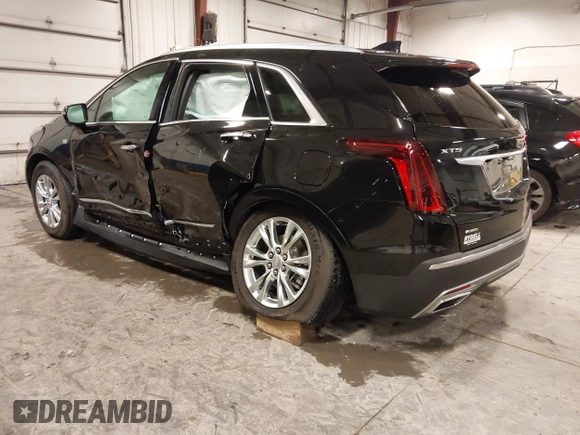 2020 Cadillac XT5 Premium Luxury AWD with VIN 1GYKNDRS9LZ197122, listed as a IAAI auction lot 41743191 with 93,868 mi miles. Bid and sale history available at carsss.com. Image 3.