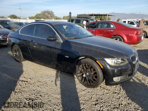 2007 BMW 3 Series 328i with VIN WBAWV13517P117206, listed as a Copart auction lot 86374474 with 183,900 mi miles and Salvage title. Bid and sale history available at DreamBid. Image 4.