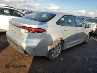 2024 Toyota Corolla LE with VIN JTDB4MEE3R3021798, listed as a Copart auction lot 47267415 with 24,343 mi miles and Salvage title. Bid and sale history available at DreamBid. Image 3.