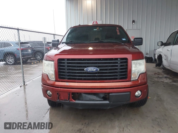 2014 Ford F-150 XL with VIN 1FTFW1CF1EKD58198, listed as a IAAI auction lot 42086106 with 401,943 mi miles. Bid and sale history available at carsss.com. Image 12.