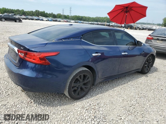2017 Nissan Maxima SL with VIN 1N4AA6AP7HC416062, listed as a Copart auction lot 62852515 with 193,852 mi miles and Clean title. Bid and sale history available at DreamBid. Image 3.