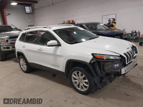 2017 Jeep Cherokee Limited with VIN 1C4PJMDS4HW505613, listed as a IAAI auction lot 41257420 with 91,967 mi miles and . Bid and sale history available at DreamBid. Image 1.