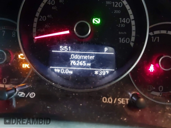 2015 Volkswagen Beetle Fleet Edition with VIN 3VWF17ATXFM654998, listed as a IAAI auction lot 41569970 with 76,265 mi miles and . Bid and sale history available at DreamBid. Image 15.