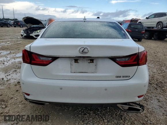 2013 Lexus GS 350 with VIN JTHBE1BL4D5020640, listed as a Copart auction lot 68943834 with 89,581 mi miles and Salvage Title. Bid and sale history available at DreamBid. Image 6.