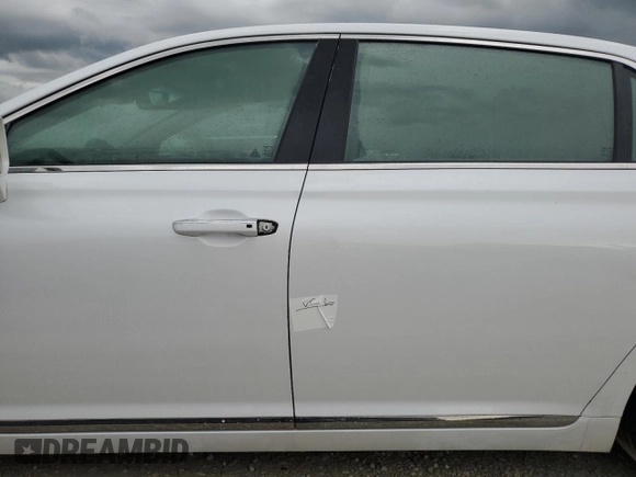 2018 Genesis G90 Ultimate with VIN KMHG54JH3JU043703, listed as a Copart auction lot 74028884 with Not Provided miles and Salvage Title. Bid and sale history available at DreamBid. Image 13.
