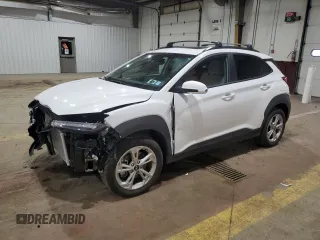 2023 Hyundai Kona SEL с VIN KM8K3CABXPU048007, выставлен на аукционе Copart как лот 50155925 с пробегом 19 439 миль миль и Списание • Salvage title. История ставок и продаж доступна на DreamBid. Изображение 1.