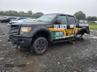 2011 Ford F-150 XL with VIN 1FTFW1EF2BFA54198, listed as a Copart auction lot 61157805 with 121,657 mi miles and Salvage title. Bid and sale history available at DreamBid. Image 1.
