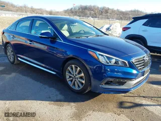 2016 Hyundai Sonata 2.4L Sport with VIN 5NPE34AF4GH391609, listed as a IAAI auction lot 41443136 with 67,088 mi miles. Bid and sale history available at carsss.com. Image 1.
