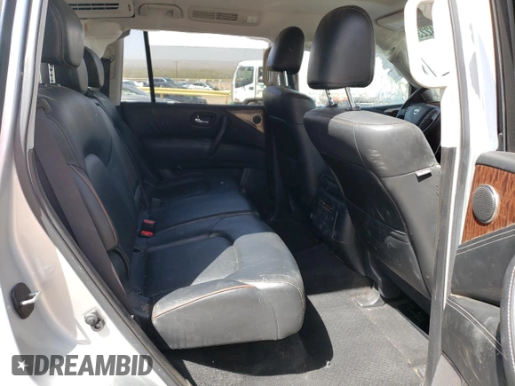 2020 Nissan Armada SL with VIN JN8AY2ND4L9107528, listed as a Copart auction lot 46434223 with 71,668 mi miles. Bid and sale history available at carsss.com. Image 10.