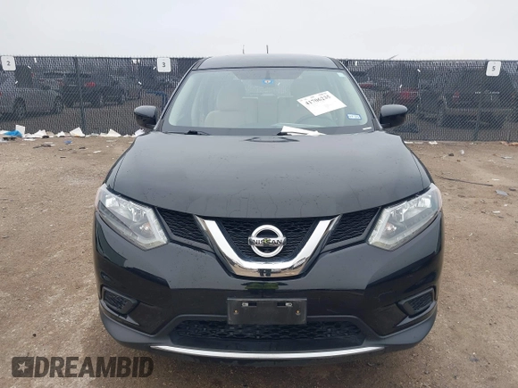 2016 Nissan Rogue S with VIN JN8AT2MT8GW010699, listed as a IAAI auction lot 41706235 with 58,582 mi miles. Bid and sale history available at carsss.com. Image 13.