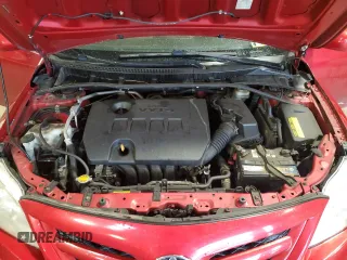 2011 Toyota Corolla L with VIN JTDBU4EE3B9125842, listed as a Copart auction lot 52858335 with 134,422 mi miles and Salvage Title. Bid and sale history available at carsss.com. Image 11.
