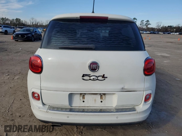 2014 FIAT 500L Easy with VIN ZFBCFABH4EZ023842, listed as a Copart auction lot 42232865 with 122,287 mi miles and Clean Title. Bid and sale history available at carsss.com. Image 6.