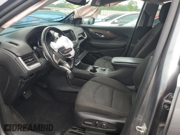 2019 GMC Terrain SLE z VIN 3GKALTEV7KL177723, wystawiony jako Copart lot #55613435 z przebiegiem 92 990 mil mil oraz Szkoda całkowita • Salvage title. Historia ofert i sprzedaży dostępna na DreamBid. Obrazek 7.