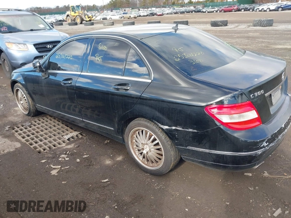 2011 Mercedes-Benz C 300 Sport with VIN WDDGF8BB9BR157119, listed as a IAAI auction lot 41508180 with Not Provided miles and . Bid and sale history available at carsss.com. Image 3.