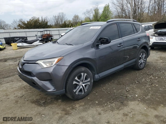 2017 Toyota RAV4 LE with VIN JTMZFREV1HD093842, listed as a Copart auction lot 53039185 with 156,063 mi miles and Clean Title. Bid and sale history available at carsss.com. Image 1.