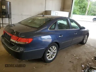 2007 Hyundai Azera SE with VIN KMHFC46F07A195652, listed as a Copart auction lot 62134205 with 149,510 mi miles and Salvage title. Bid and sale history available at DreamBid. Image 3.