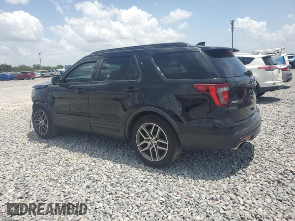2016 Ford Explorer Sport with VIN 1FM5K8GTXGGA84095, listed as a Copart auction lot 60520295 with 154,061 mi miles and Salvage title. Bid and sale history available at DreamBid. Image 2.