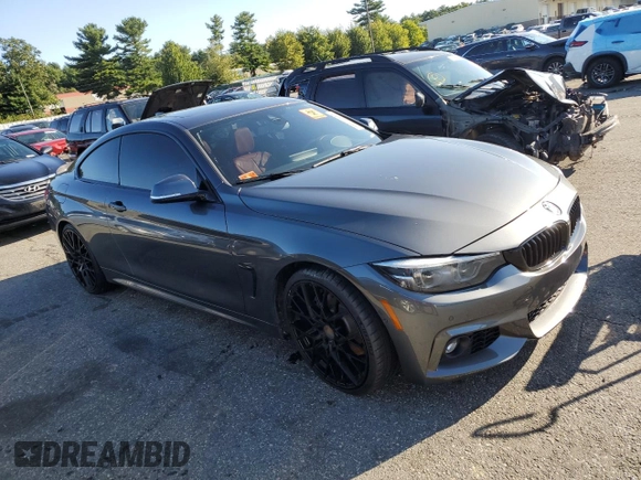 2018 BMW 4 Series 440i xDrive with VIN WBA4W9C5XJAB93877, listed as a Copart auction lot 68871533 with 72,421 mi miles and . Bid and sale history available at DreamBid. Image 4.