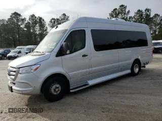2021 Mercedes-Benz Sprinter with VIN W1X8ED3Y0MP430332, listed as a Copart auction lot 85745824 with 8,727 mi miles and Clean Title. Bid and sale history available at DreamBid. Image 1.