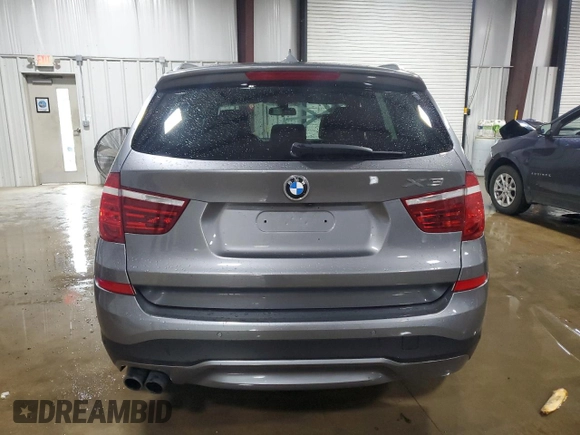 2016 BMW X3 xDrive28i z VIN 5UXWX9C55G0D78148, wystawiony jako Copart lot #56478855 z przebiegiem 88 799 mil mil oraz Szkoda całkowita • Salvage title. Historia ofert i sprzedaży dostępna na DreamBid. Obrazek 6.
