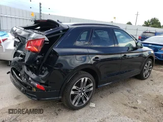 2019 Audi SQ5 Premium Plus with VIN WA1B4AFY7K2093004, listed as a Copart auction lot 61999783 with 25,272 mi miles. Bid and sale history available at carsss.com. Image 3.