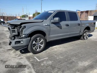 2020 Ford F-150 XL with VIN 1FTEW1CP0LFC22381, listed as a Copart auction lot 46346035 with 51,935 mi miles and Salvage Title. Bid and sale history available at carsss.com. Image 1.