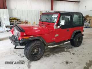 1993 Jeep Wrangler S z VIN 1J4FY19P6PP262206, wystawiony jako Copart lot #56566205 z przebiegiem 132 653 mil mil oraz Szkoda całkowita • Salvage title. Historia ofert i sprzedaży dostępna na DreamBid. Obrazek 1.