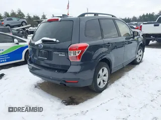 2016 Subaru Forester Premium with VIN JF2SJADC5GH554213, listed as a IAAI auction lot 41318047 with 107,985 mi miles and . Bid and sale history available at carsss.com. Image 4.