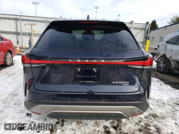 2024 Lexus RX with VIN 2T2BBMCA3RC053837, listed as a Copart auction lot 41682275 with 4,326 mi miles and Salvage Title. Bid and sale history available at carsss.com. Image 6.