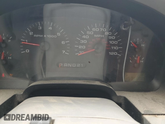2005 Ford F-150 XLT z VIN 1FTPX12515FB44007, wystawiony jako Copart lot #54070015 z przebiegiem 153 580 mil mil oraz Szkoda całkowita • Salvage title. Historia ofert i sprzedaży dostępna na DreamBid. Obrazek 9.