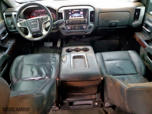 2014 GMC Sierra 1500 SLT with VIN 3GTU2VECXEG568352, listed as a Copart auction lot 50793195 with 112,776 mi miles and Salvage Title. Bid and sale history available at carsss.com. Image 8.