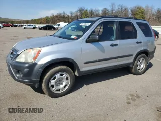 2006 Honda CR-V LX with VIN SHSRD78596U406205, listed as a Copart auction lot 53106305 with 212,569 mi miles and Non Repairable. Bid and sale history available at carsss.com. Image 1.
