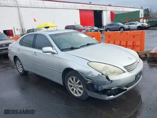 2003 Lexus ES 300 with VIN JTHBF30G830130603, listed as a IAAI auction lot 41849482 with 212,667 mi miles. Bid and sale history available at carsss.com. Image 6.