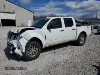 2016 Nissan Frontier SV with VIN 1N6AD0EV9GN796576, listed as a Copart auction lot 50412155 with 123,560 mi miles and Salvage title. Bid and sale history available at DreamBid. Image 1.