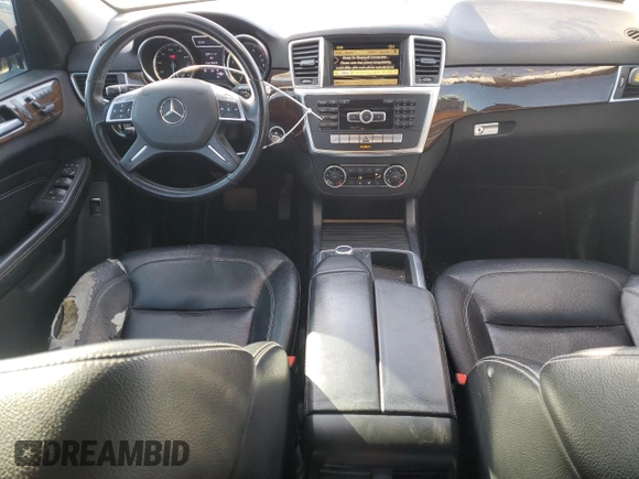 2012 Mercedes-Benz M ML 350 with VIN 4JGDA5HB6CA032110, listed as a Copart auction lot 52873745 with 167,825 mi miles and Salvage Title. Bid and sale history available at carsss.com. Image 8.