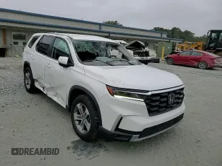 2023 Honda Pilot EX-L 8 Passenger with VIN 5FNYG2H41PB012669, listed as a Copart auction lot 78923604 with 21,953 mi miles and Salvage Title. Bid and sale history available at carsss.com. Image 14.
