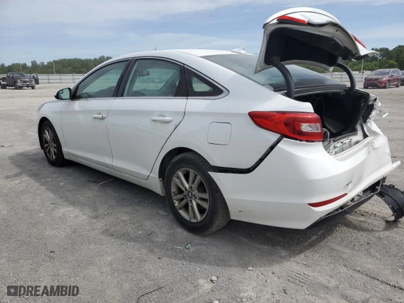 2016 Hyundai Sonata 2.4L SE with VIN 5NPE24AF5GH312144, listed as a Copart auction lot 56131274 with 133,159 mi miles and Non Repairable. Bid and sale history available at carsss.com. Image 2.