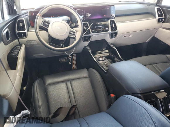 2024 Kia Sorento SX Prestige with VIN KNDRKDLGXR5248774, listed as a Copart auction lot 79693344 with 10,669 mi miles and Salvage title. Bid and sale history available at DreamBid. Image 8.