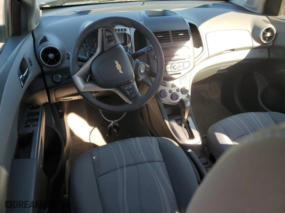 2015 Chevrolet Sonic LT with VIN 1G1JC6SH6F4127167, listed as a Copart auction lot 43568615 with 28,509 mi miles and Salvage Title. Bid and sale history available at carsss.com. Image 8.